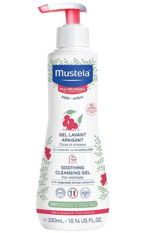 Mustela Soothing Cleansing Gel 300ml (EXP: 30/04/2025)