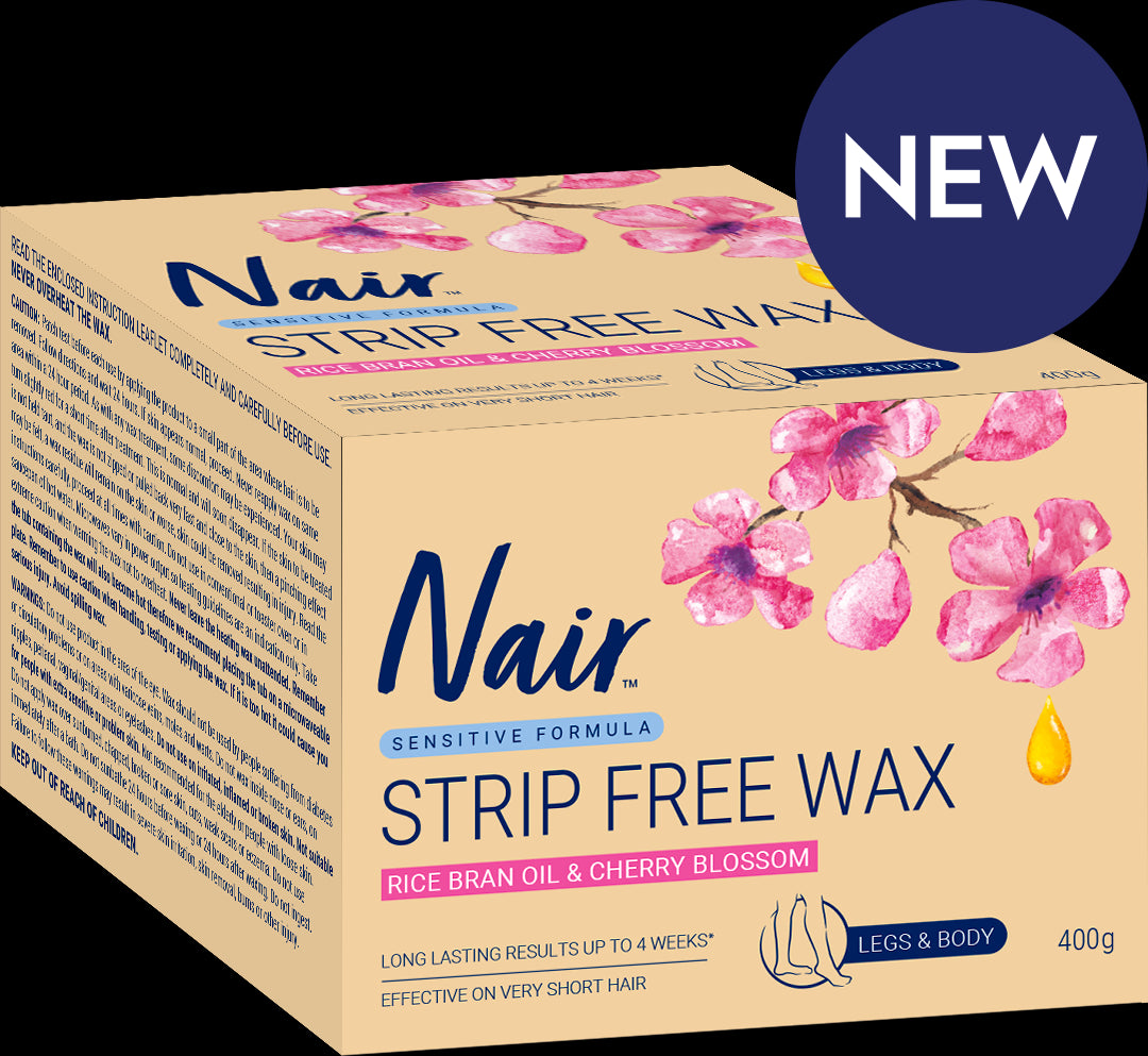 Nair Sensitive Strip ฟรีขี้ผึ้ง 400 กรัม