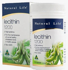 Natural Life Lecithin 1200mg 120 Capsules