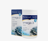 Natural Life Omega 3 1000mg 365カプセル