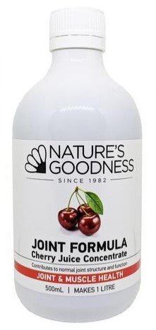 Nature's Goodness Joint Formula Cherry Juice Concentrate 500ml - RPP ONLINE