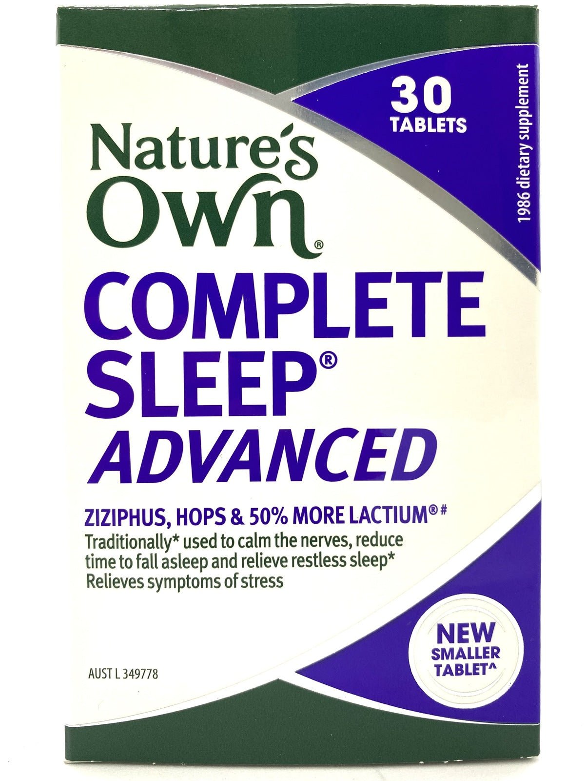 Natures Own Complete Sleep Advanced 30 Tablets - RPP ONLINE