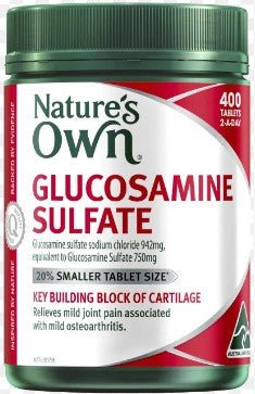 Natures Own Glucosamine Sulfate 400 Tablets - RPP ONLINE