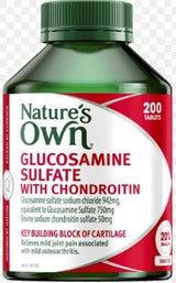 Natures Own Glucosamine Sulfate With Chondroitin 200 Tablets - RPP ONLINE