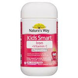 Natures Way Kids Smart Iron + Vitamin C Chewables Strawberry Flavour 50 Tablets - RPP ONLINE