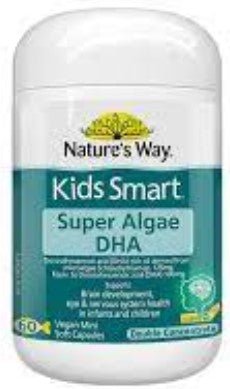 Nature's Way Kids Smart Super Algae DHA 60 Capsules - RPP ONLINE