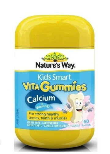 Nature's Way Kids Smart Vita Gummies Calcium + Vitamin D 60 Pastilles - RPP ONLINE