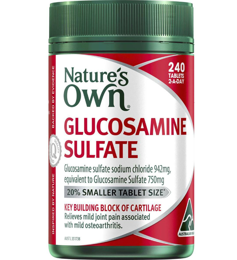 Natures Own Glucosamine Sulfate 240 Tablets (EXP: 30/06/2025)