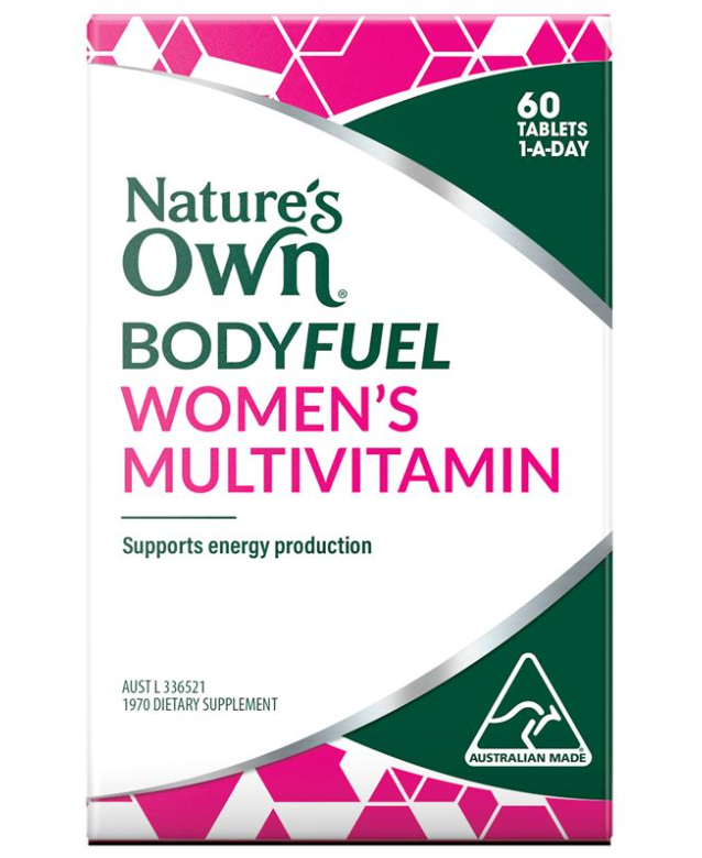 Natures Own Bodyfuel Womens Multivitamin 60 Tablets