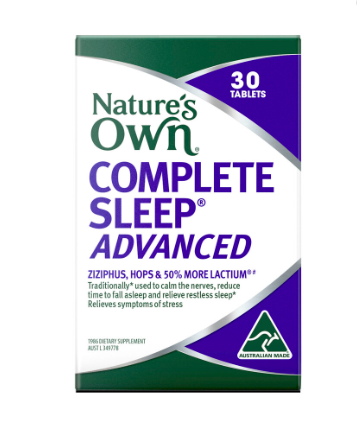 Natures Own Complete Sleep + Magnesium 30 Tablets