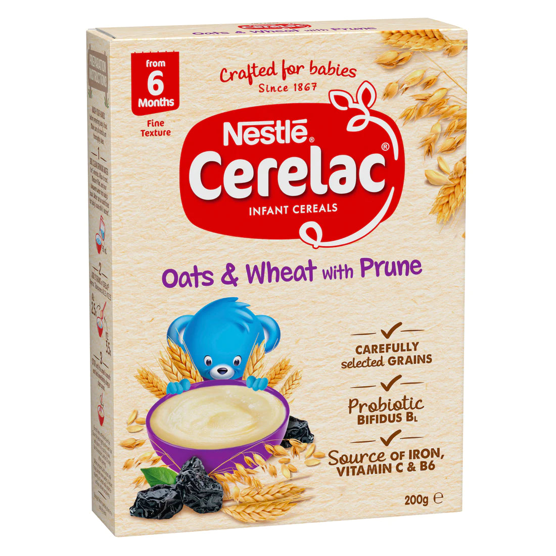 Nestle Cerelac Oats & Wheat with Prune