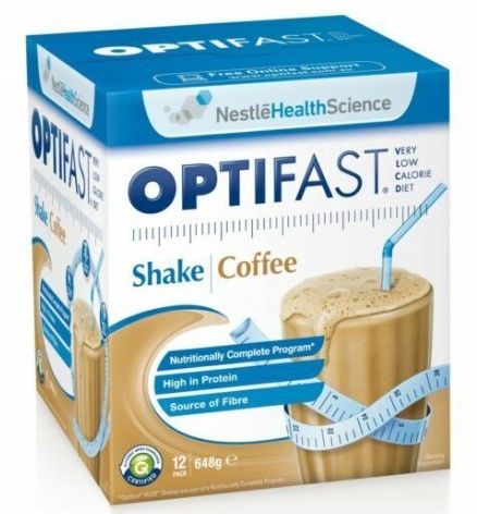 Optifast VLCD Coffee Shake 12 x 53g Sachets