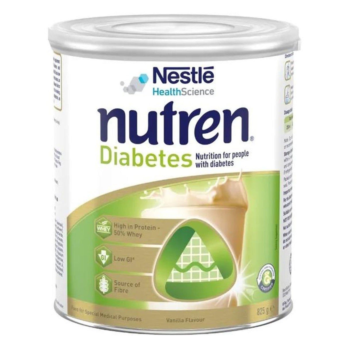 Nestle Nutren Diabetes Vanilla Flavour 825g - RPP ONLINE