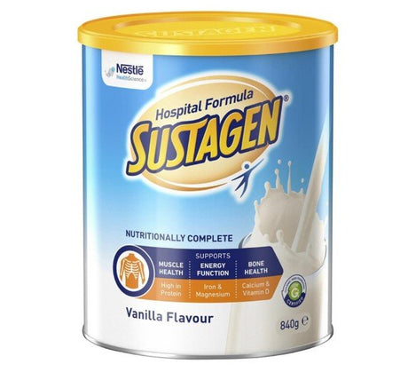 Nestle Sustagen Nutritionally Complete Vanilla Flavour 840g - RPP ONLINE