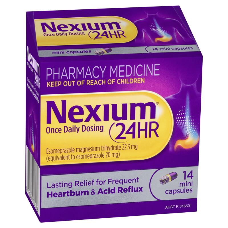 Nexium 24HR 14 Mini Capsules (EXP: 30/01/2025)