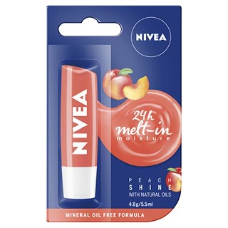 Nivea Lip Care Peach Shine 4.8 g