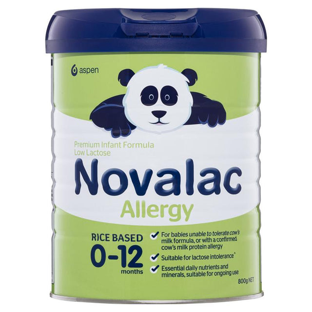 Novalac Allergy Infant Formula Rice Based 0 - 12 Months 800g - RPP ONLINE