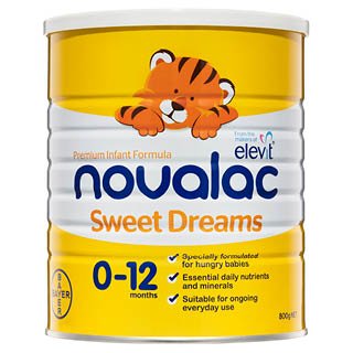 Novalac Sweet Dreams Premium Infant Formula Powder 0 - 12 Months 800g - RPP ONLINE