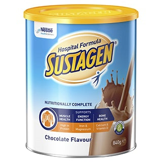 Nestle Sustagen Flavor Flavour Flavor 840 กรัมทางโภชนาการทางโภชนาการ