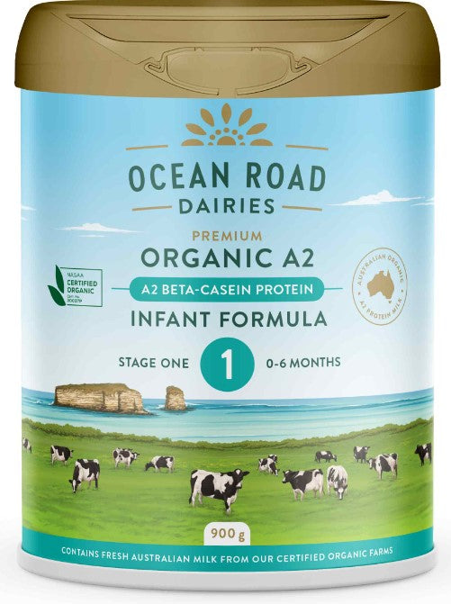 Ocean Road Dairies Organic A2 Protein Stage 1