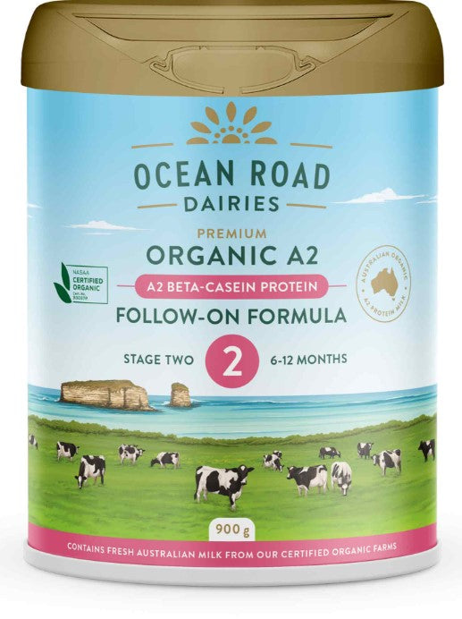 Ocean Road Dairies Organic A2 Protein Stage 2