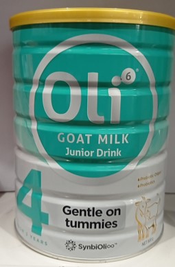 Oli6 Goat Milk Junior Drink ขั้นตอนที่ 4 3+ ปี 800 กรัม (ใหม่)