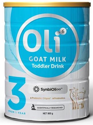 Oli6 Goat Milk Toddler Milk Drink SynbiOli Stage 3 1+ Year 800g - RPP ONLINE