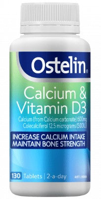 Ostelin Calcium & Vitamin D3 130 Tablets