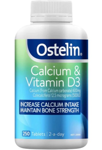 Ostelin Calcium & Vitamin D3 250 Tablets - RPP ONLINE