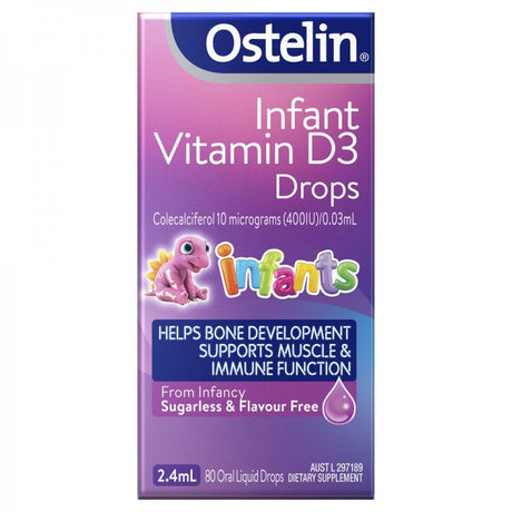 Ostelin Infant Vitamin D3 Drops 2.4ml - RPP ONLINE