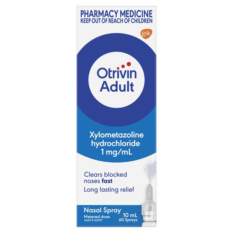 Otrivin Adult Nasal Spray 10mL