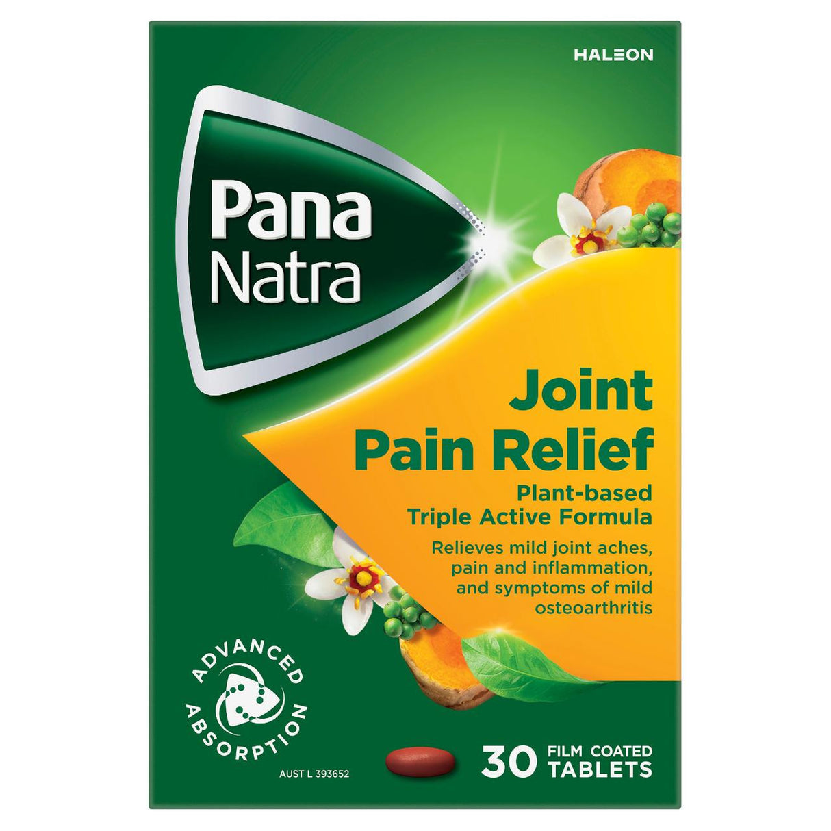 PanaNatra Joint Pain Relief 30 Tablets (EXP: 30/04/2025)