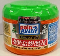 Pain Away Forte + Joint & Muscle Pain Relief Cream 70g