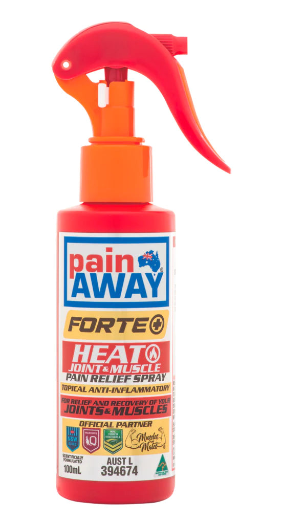 Pain Away Forte+ Heat Joint & Muscle Pain Relief Spray 100mL