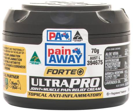 Pain Away Forte+ Ultra Pro Joint & Muscle Pain Relief Cream 70g - RPP ONLINE