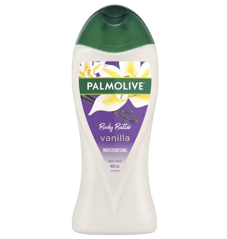 Palmolive Body Butter Vanilla Moisturising Body Wash 400ml - RPP ONLINE