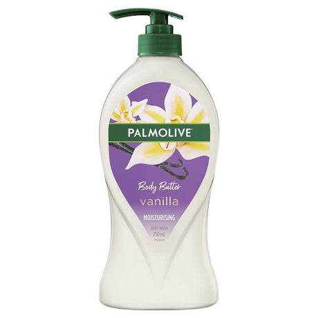 Palmolive Body Butter Vanilla Moisturising Body Wash 750ml - RPP ONLINE