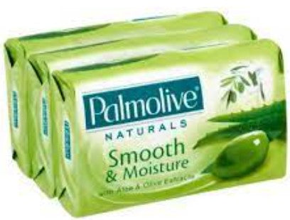 Palmolive Naturals Smooth and Moisture Bar Soap 3 x 80g