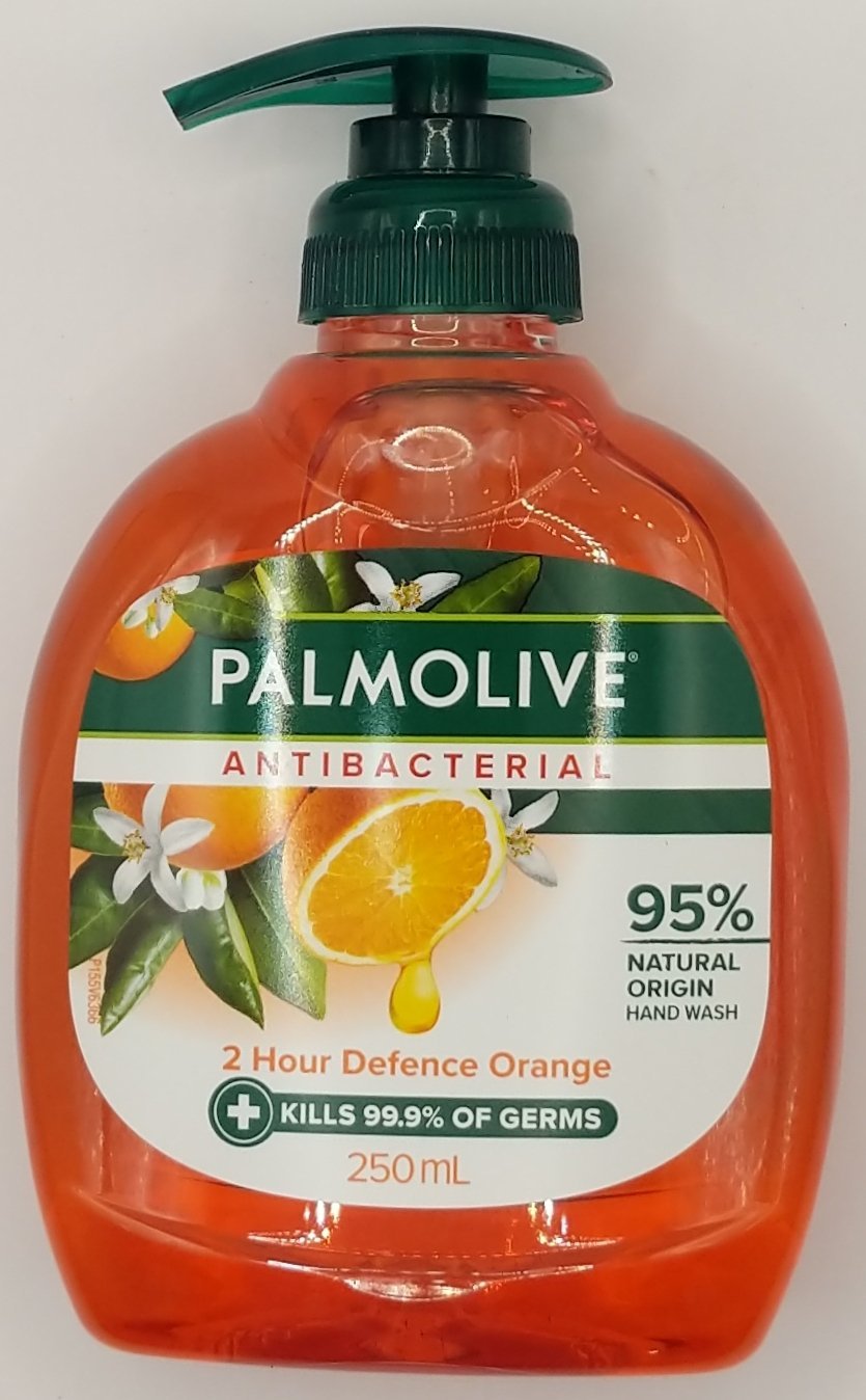 Palmolive軟刷抗菌防禦橙色泵250ml