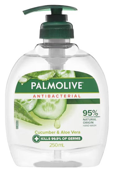 Dưa chuột kháng khuẩn palmolive Softwash & Aloe Vera Pump 250ml