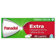 Panadol Extra Paracetamol 500mg & Caffeine 65mg 40 Caplets - RPP ONLINE