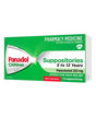 Panadol Suppository 250mg 5 - 12 Years 10 Tablets - RPP ONLINE