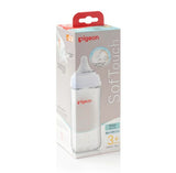 Pigeon Softouch Wide Neck Glass Bottle 3m+ 240ml