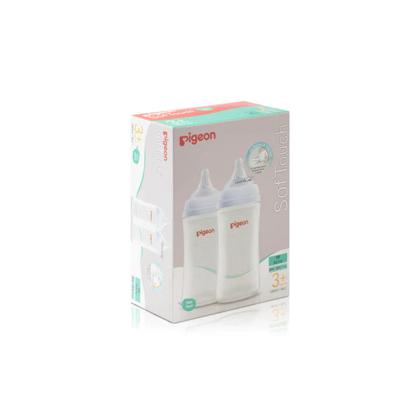 Pigeon Softouch Bottle PP 240ml Twin Pack