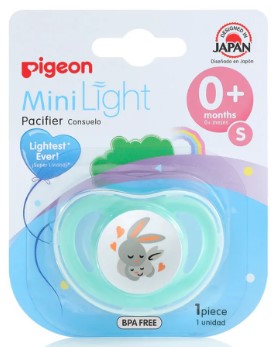 Pigeon minilight pacifier เล็ก 0+ เดือน 1 แพ็ค