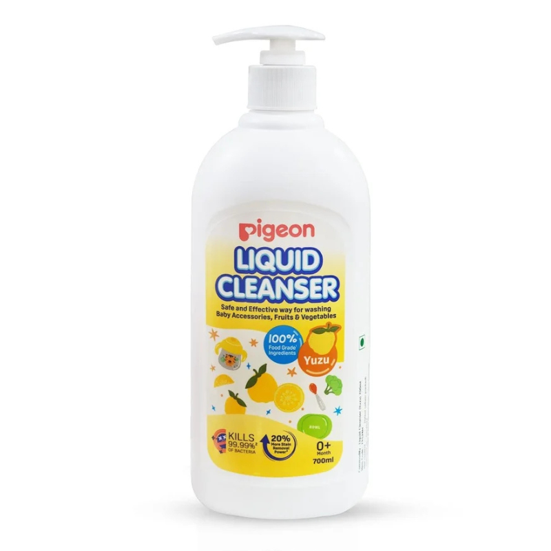 Pigeon Natural Baby Liquid Cleanser Yuzu Citrus 700mL (EXP: 15/06/2025)