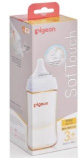 Pigeon SofTouch PPSU Bottle 3m+ 240ml - RPP ONLINE