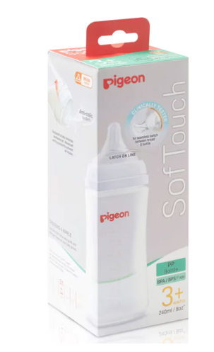 Pigeon SofTouch PP Bottle 3m+ 240ml