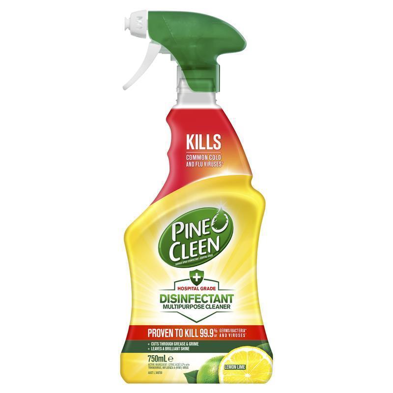 Pine O Cleen Anti-Bacterial Multi-Purpose Spray Lemon 750mL (EXP: 30/12/2024)