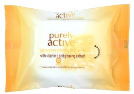 Purely Active Age Supreme Cleansing Facial Wipes 25 Wipes - RPP ONLINE